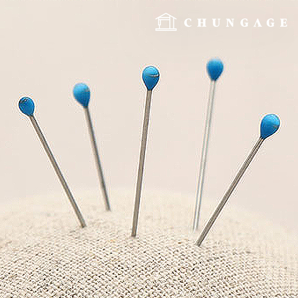 Hour pin mini ball bead pin ball Blue 58372