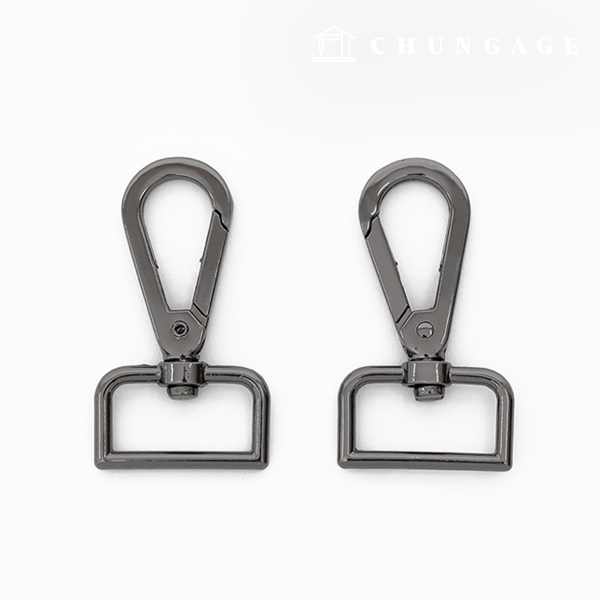 Bag link Dring Basic 25mm metal gray 47483