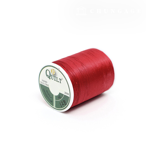 Quilting thread hand quilting thread for hand sewing Basic 128 Red 71558
