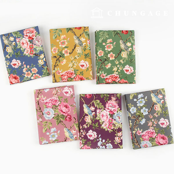 Eco-friendly antibacterial and anti-inflammatory fabric E-DTP cotton20 count floral bird 6 types