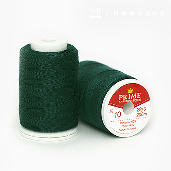 KOASA sewing thread, sewing machine thread, sewing thread, prime sewing thread, stitch Dark green 48103