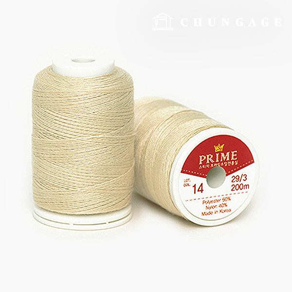 KOASA sewing thread, sewing machine thread, sewing thread, prime sewing thread, stitch Oatmeal 48099
