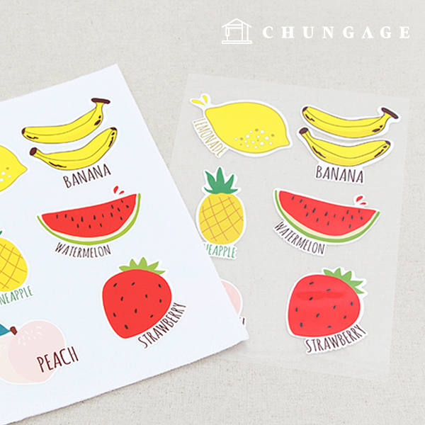 Transfer paper heat transfer sticker heat transfer paper iron sticker sweet fruit 75830