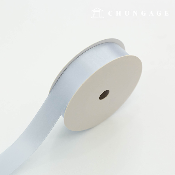 Satin Ribbon 20 roll Packaging Ribbon Tape String Ribbon Craft 25mm Sky