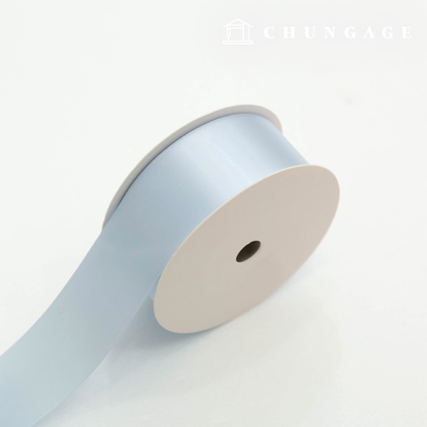 Satin Ribbon 20 roll Packaging Ribbon Tape String Ribbon Craft 40mm Sky