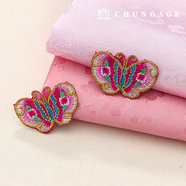 Hanbok decoration Hanbok accessories Toddlers and pretty butterfly embroidery decoration 48149