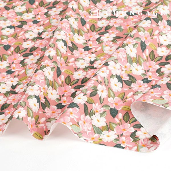 Oxford fabric cotton 20 count eco-friendly DTP Wide Width romantic pinky bouquet MOX1075