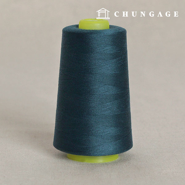 Overlock thread sewing thread sewing thread sewing machine thread 40 count 2 sum smart sewing thread dark blue green 40444