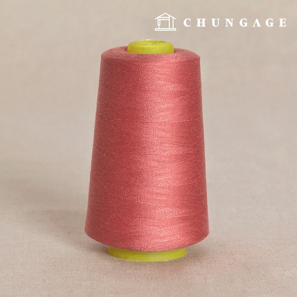 Overlock thread sewing thread sewing thread sewing machine thread 40 count 2 sum smart sewing thread Pink Rose 40443