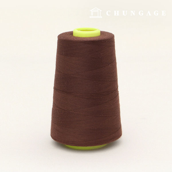 Overlock thread sewing thread sewing thread sewing machine thread 40 count 2 sum smart sewing thread Brown 73279