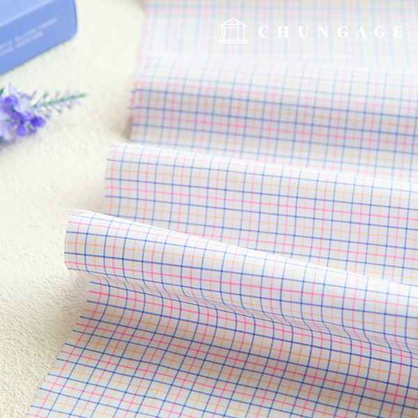cotton Check Fabric yarn-dyed Check Stripe Plain Fabric 1
