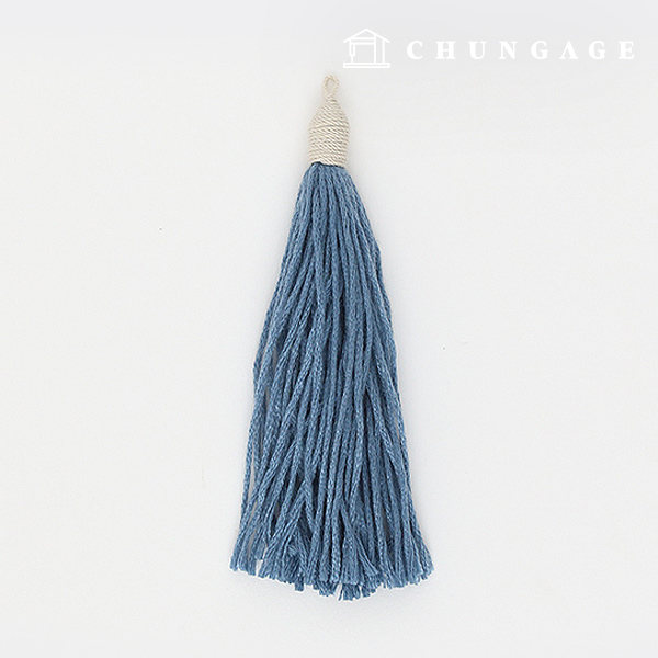 Tassel decorated French 10cm Sky 82983