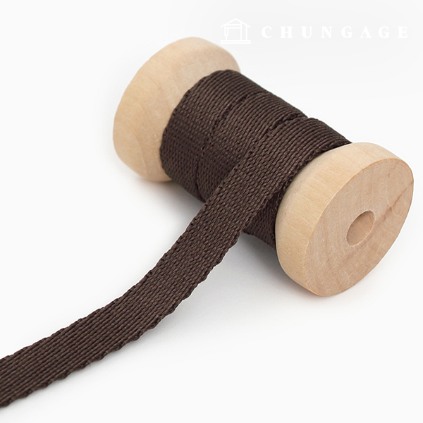 Bag Strap Slim Basic 10mm Brown 48050