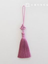 Chrysanthemum norigae wrapping cloth package knotted norigae 12 indie pink