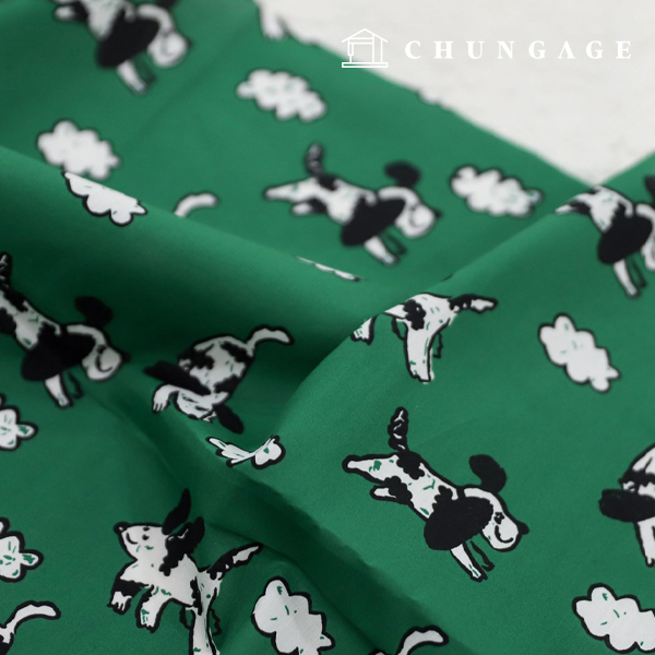 cotton fabric cotton 40 count puppy Fabric Wide Width Cloud Puppy