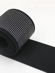 Pants elastic waist elastic band 50mm silver thread 38640