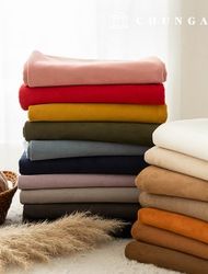 Suede fabric, microfiber, poly fabric, plain fabric, wide width, off reel, 17 types