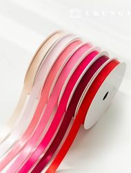 Industrial Ribbon Packaging Ribbon Tape String Ribbon Craft 10mm Pink 7 Types 1yard