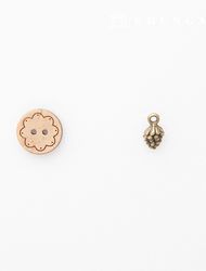 Zipper decoration zipper head charm decoration antique bronze zipper pull pine cone