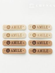 Leather Label Vintage Happy Mile 2 types