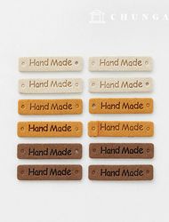 LeatherLabels Vintage Handmade Labels 3 types