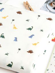 Eco-friendly antibacterial and anti-inflammatory fabric E-DTP cotton 20 count Dino Mini