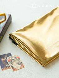 Poly fabric glitter Fabric stage dress party fabric Plain Fabric Bling Gold
