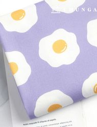 Eco-friendly antibacterial and anti-inflammatory fabric E-DTP cotton 20 count egg fry