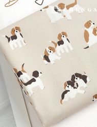 Eco-friendly antibacterial and anti-inflammatory fabric E-DTP cotton 20 count Brother Beagle