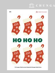 Clothing Transfer Paper 076 Reform Heat Transfer Paper Heat Transfer Sticker Happy Christmas 4