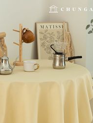 Tablecloth cotton oxford daily plain tablecloth table cover stone tablecloth for event 180x150