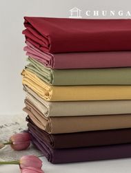 Oxford fabric 20 count Wide Width Plain Soft Autumn 8 types