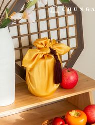 Bojagi Premium Gift Gift Thanksgiving Holiday Wrapping Paper Golden Gongdan Bojagi 55cm