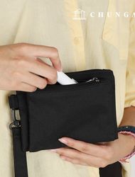 Bag Making Patterns simple two-pocket Pouch daily bag P1675