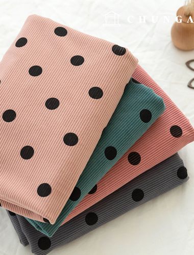 Corduroy Fabric Span Medium Golden 8W Corduroy Fabric Wide Width Winter Fabric Code Dot 4 Types