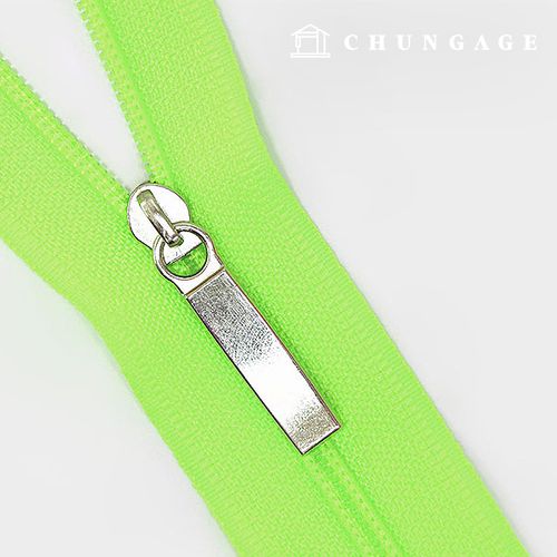 Roll Zipper Home Fashion Coil Zipper 270cm Neon Yellow 62672
