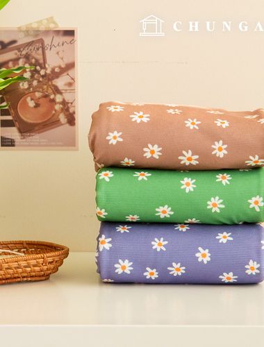 Corduroy Fabric Span Golden 16W Corduroy Fabric Flower Wide Width Winter Fabric Golden Daisy 3 Types