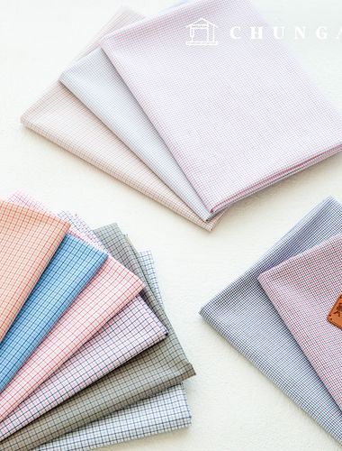 cotton Check fabric ombre fabric Fabric Sweetie Check