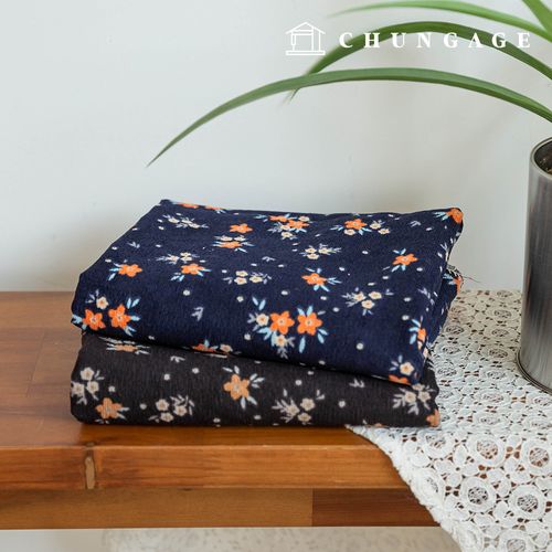 Corduroy Fabric Span 16W Corduroy Fabric Flower Wide Width Winter Fabric Virgina 2 types