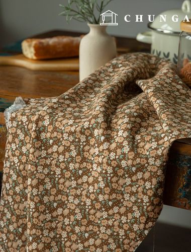 Corduroy Fabric Span 16W Corduroy Fabric Flower Wide Width Winter Fabric Wonderflow 2 types