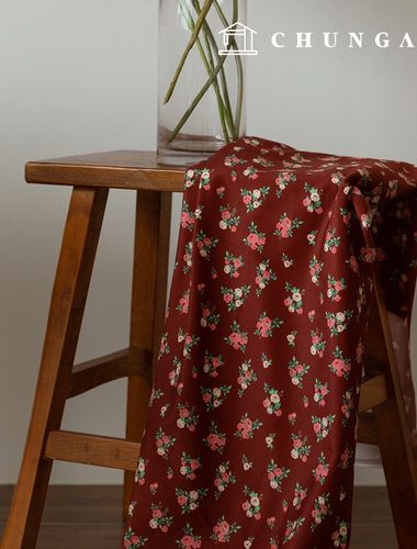 Corduroy Fabric Span Fine Corduroy 16W Corduroy Fabric Flower Wide Width Winter Fabric Deep Rose 2 types