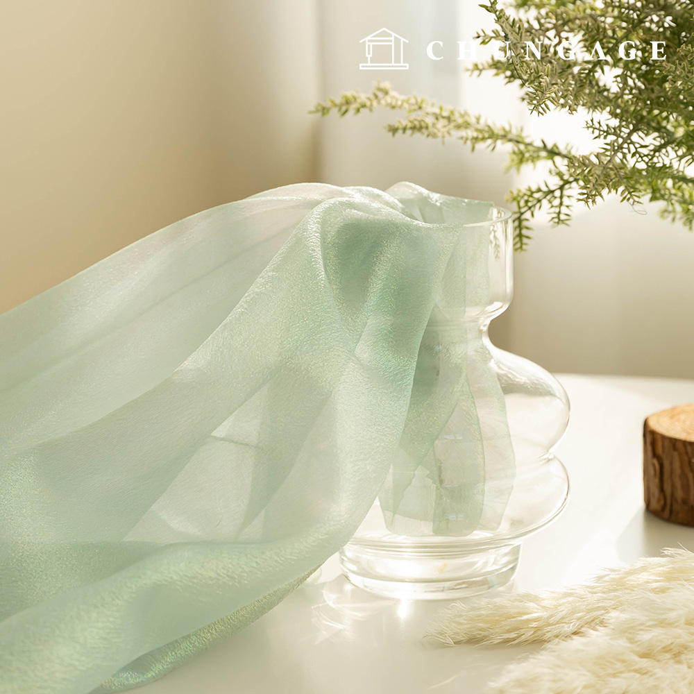 Net fabric, no-frills organza, hanbok fabric, stage costume making, hologram glitter twinkle star