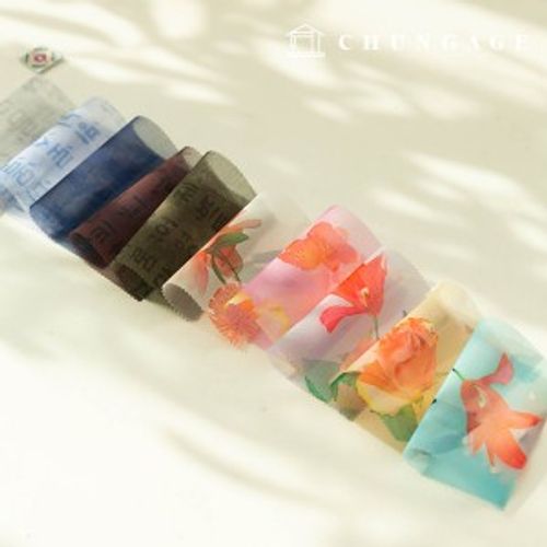 Hanbok fabric Flower pattern Fabric DTP Hanbok making Seorihwa 57 types