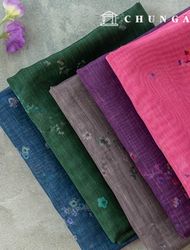 Flower Fabric for Hanbok Making Flower Pattern 5 Types
