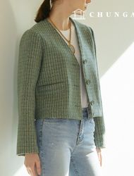 Clothing pattern simple No collar Women's Jacket Clothing making Clothing pattern P1683