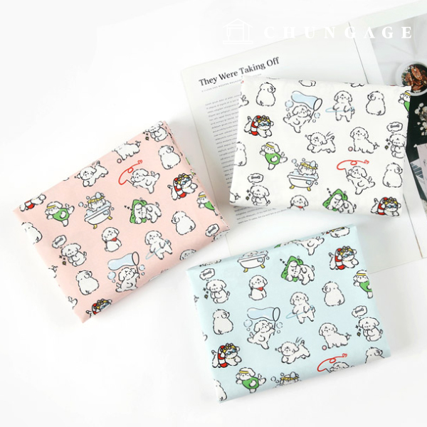 Eco-friendly antibacterial and anti-inflammatory fabric E-DTP cotton 20 count 3 types of Ddaeng-i's day