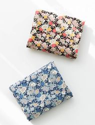 Cotton fabric 30 count high density floral pattern Flower Fabric Night Shasta 2 types