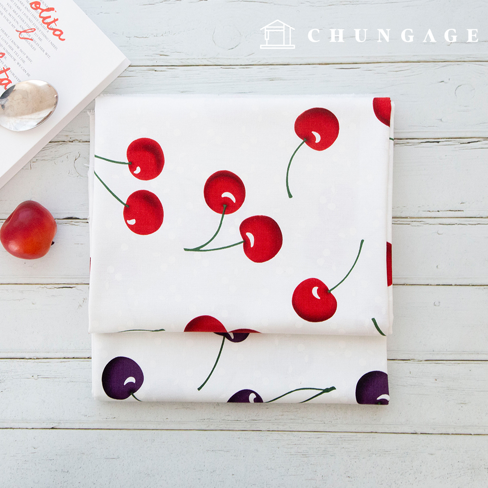 Cotton Oxford Fabric Fruit Fabric Cherish 2 types