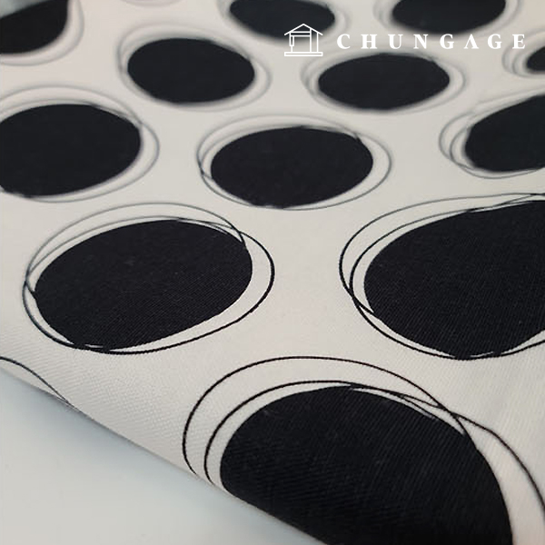 cotton oxford fabric 20 count Dot Fabric Black Twin Dot