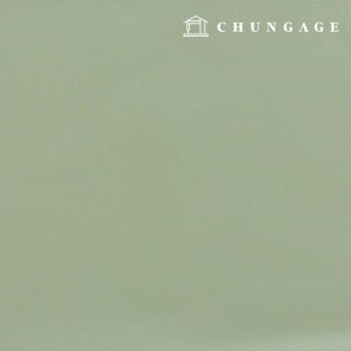 Artificial leather fabric Plain leather material Eco-friendly synthetic leather Waterproof cloth Simple leather Sage Hanma